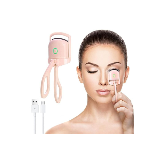 Professional Heated Eyelash Curler | USB Rechargeable for Long-Lasting Curls