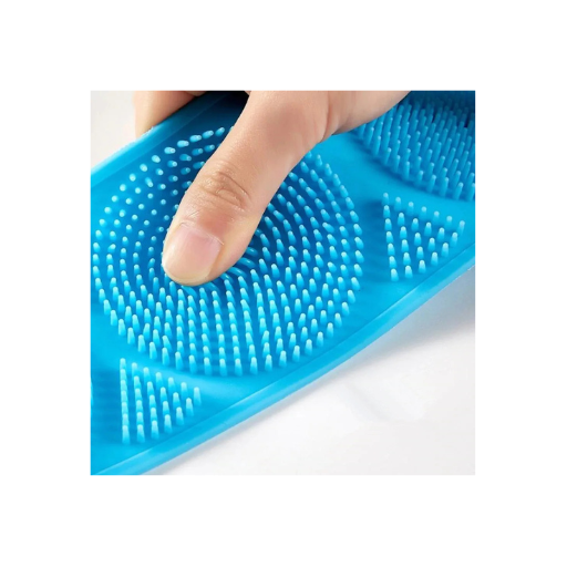 Silicone Back Scrubber | Double-Sided Exfoliating & Massage Body Brush