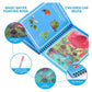 Magic Water Doodle Colouring Book with Refillable Pen – Spiral Bound, Reusable Drawing Pad for Kids (3 Books Set, Age 3+)