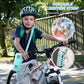 Bus-Shaped Kids Water Bottle – 480ml, Leakproof with Straw, Adjustable Strap, One-Click Open (Age 3+)