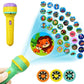 3 Slide Cartoon Story Projector Bedtime Toy for Kids | Projector Flashlight Torch – 24 Patterns