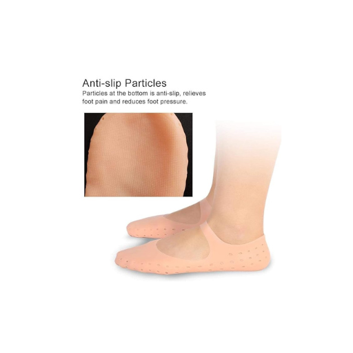 Silicone Heel & Foot Protectors | Cracked Heel Repair & Pain Relief Socks