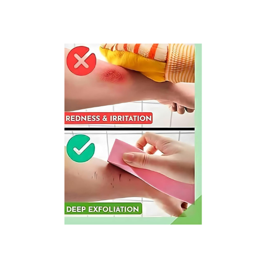 Painless Exfoliating Sponge | Soft Dead Skin Remover for Kids & Adults