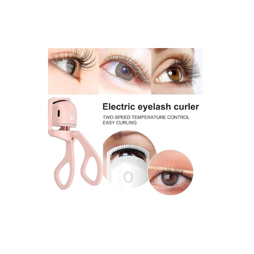 Professional Heated Eyelash Curler | USB Rechargeable for Long-Lasting Curls