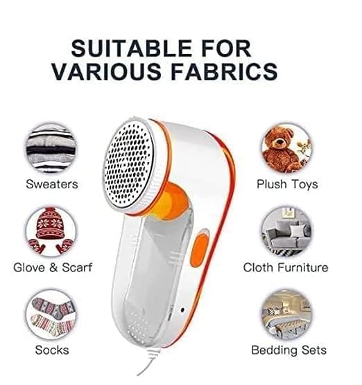 abric Shaver for Cloths/Burr Remover Pill Remover Lintclothes Remover/Shaver Compatible to Remove LintWaste Form Clothes Fuzz Bubble Electric Lint Bur Remover Machine