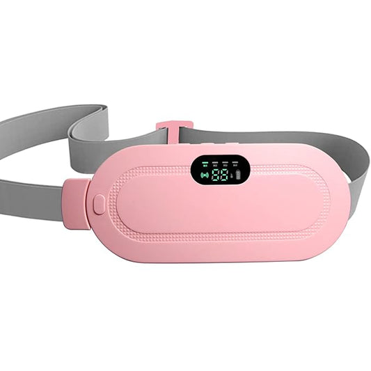 Portable Cordless Heating Pad for Menstrual Cramps Relief – Pink