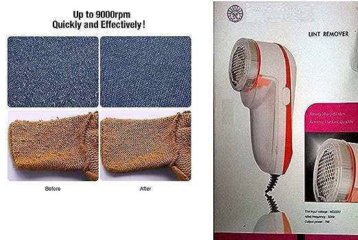 abric Shaver for Cloths/Burr Remover Pill Remover Lintclothes Remover/Shaver Compatible to Remove LintWaste Form Clothes Fuzz Bubble Electric Lint Bur Remover Machine