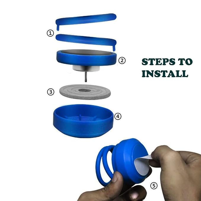 Solar Car Aroma Diffuser – 360° Rotating Solar Powered Air Freshener