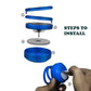 Solar Car Aroma Diffuser – 360° Rotating Solar Powered Air Freshener