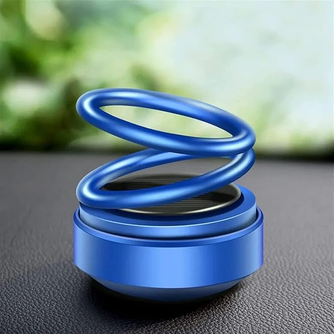 Solar Car Aroma Diffuser – 360° Rotating Solar Powered Air Freshener