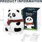 Silicone Panda Touch Lamp Night Light for Kids Squishy Nightlight Lamp Cute Stuff Kawaii Aesthetic Baby Room Decor with 7 Multicolur, Led