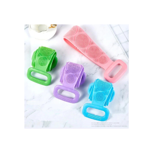 Silicone Back Scrubber | Double-Sided Exfoliating & Massage Body Brush