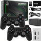 Wireless Retro Video Game Console – 1080p HDMI Output, Dual Controllers, 64GB, 9 Emulators, Plug & Play Gaming Stick