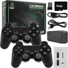 Wireless Retro Video Game Console – 1080p HDMI Output, Dual Controllers, 64GB, 9 Emulators, Plug & Play Gaming Stick