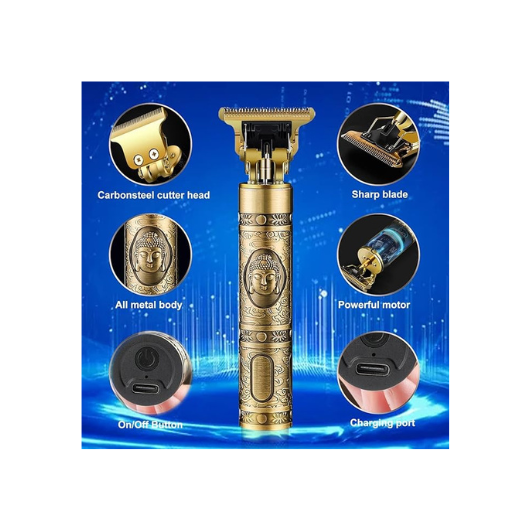 Romino Professional Cordless Barber Kit: Hair Clipper & T-Blade Trimmer