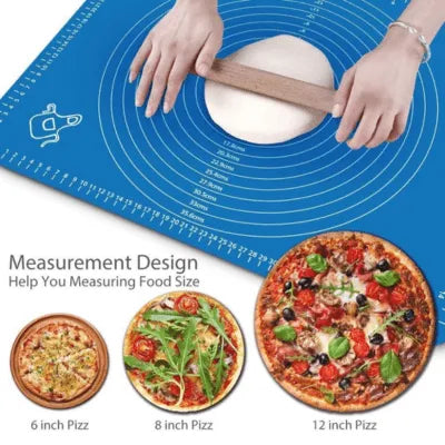 Premium Silicone Roti & Chapati Mat (40 x 50 cm) – Non-Stick, Heat-Resistant Baking and Rolling Surface for Dough & Pastry Prep