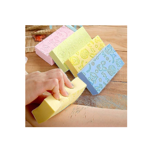 Painless Exfoliating Sponge | Soft Dead Skin Remover for Kids & Adults