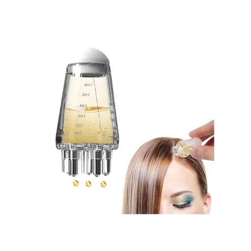 Root Comb Hair Oil Applicator & Scaler | Scalp Massager for Hair Growth