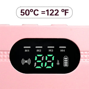Portable Cordless Heating Pad for Menstrual Cramps Relief – Pink