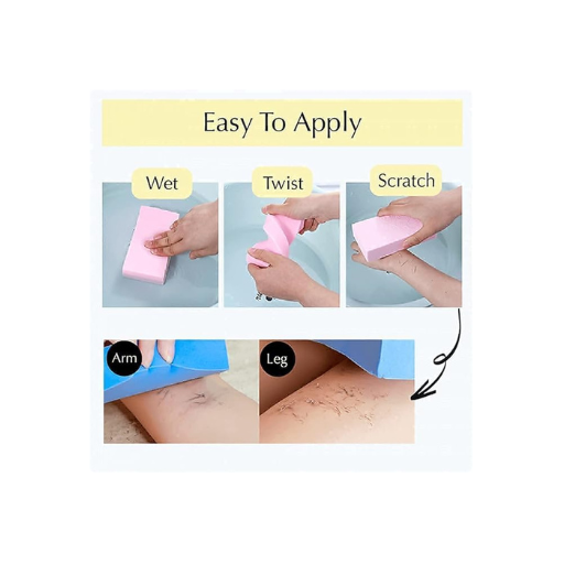 Painless Exfoliating Sponge | Soft Dead Skin Remover for Kids & Adults