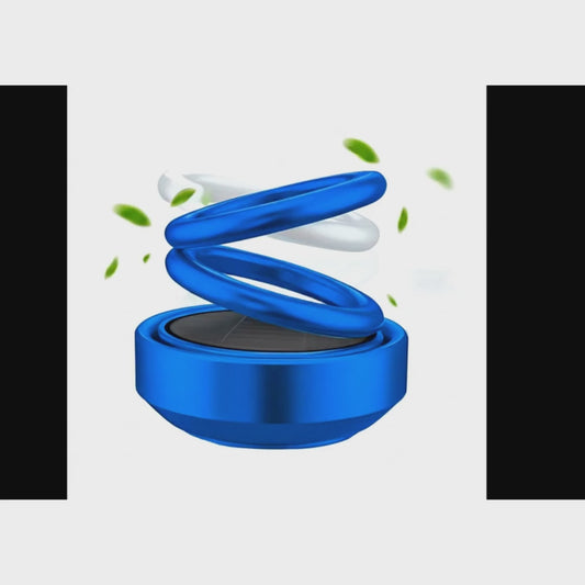 Solar Car Aroma Diffuser – 360° Rotating Solar Powered Air Freshener