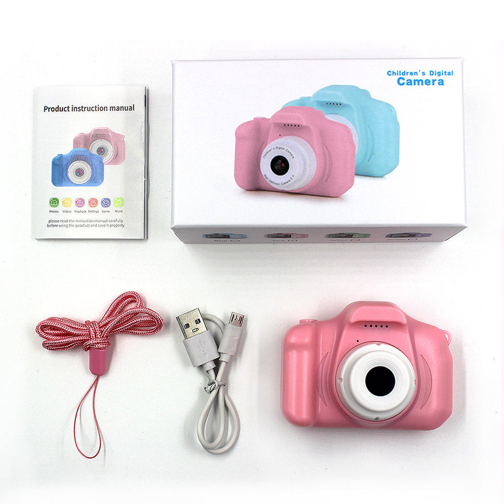 Kids Toy Camera for Girls Boys 13MP 1080P HD Digital Video Camera for Toddler, Christmas Birthday Gifts for 4+ to 10 Years Old Children - Multicolor