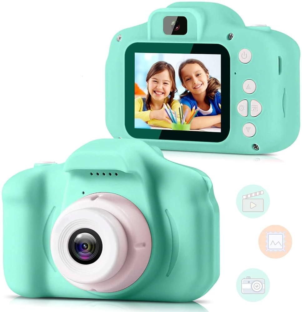 Kids Toy Camera for Girls Boys 13MP 1080P HD Digital Video Camera for Toddler, Christmas Birthday Gifts for 4+ to 10 Years Old Children - Multicolor