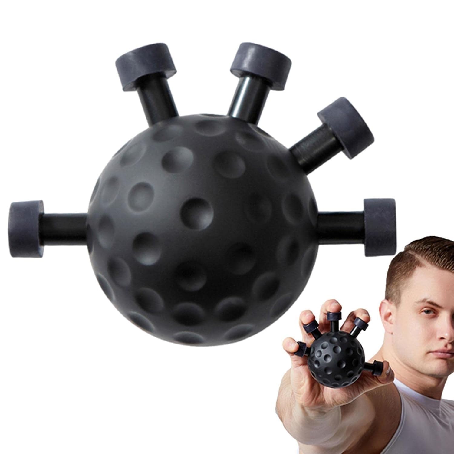 Eagle Claw Hand Grip Strengthener Ball – Adjustable 20–45KG Resistance | Finger Exerciser for Athletes, Climbers, Musicians & Therapy